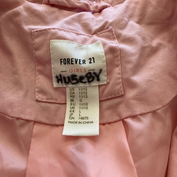 Soft Pink Girls Jacket by Forever21 - Picture 2 of 4